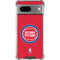 NBA Detroit Pistons Distressed Google Pixel 8 Clear Case